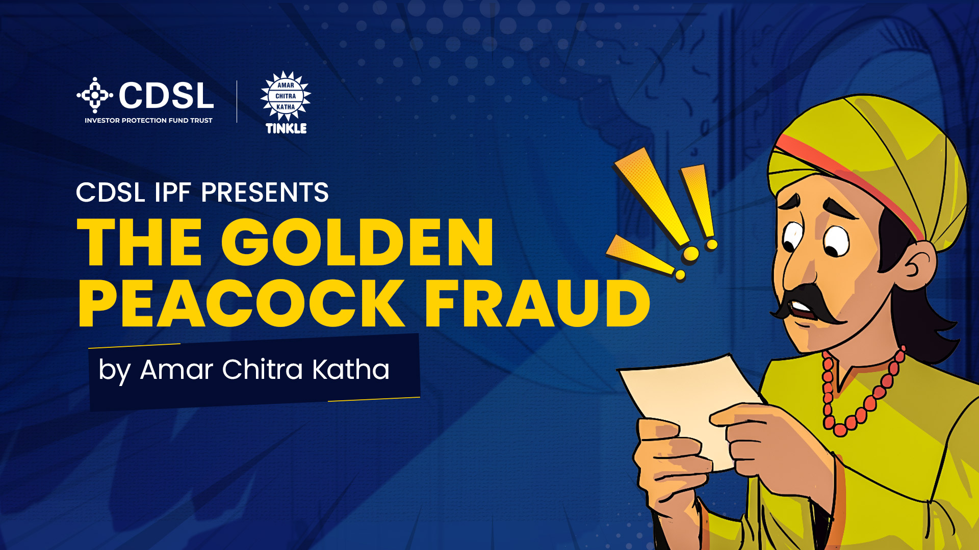 The Golden Peacock Fraud Comic – English Edition